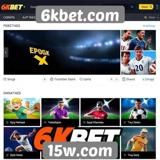 Análise das opções de jogos disponíveis no 6kbet.com