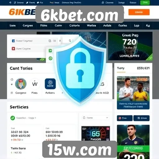 Recursos de segurança do 6kbet.com