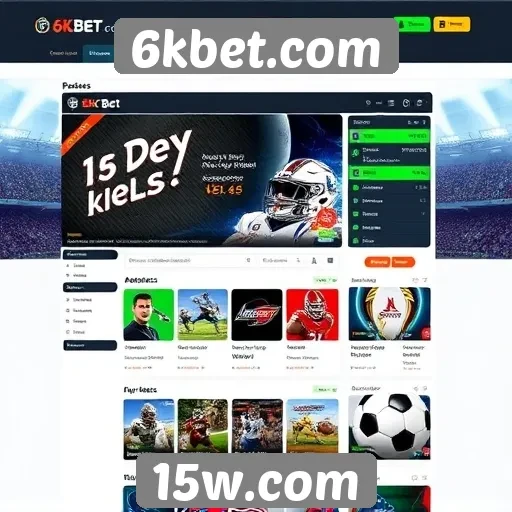 Experiência do usuário no site de apostas 6kbet